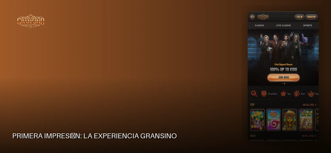 Primera impresión: la experiencia Gransino